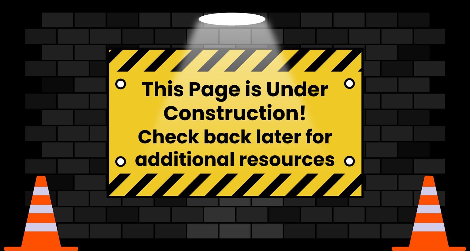 This page is under construction, check back later for more info!